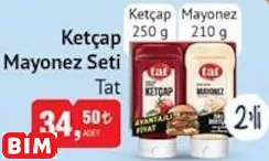 TAT  KETÇAP  MAYONEZ SETİ